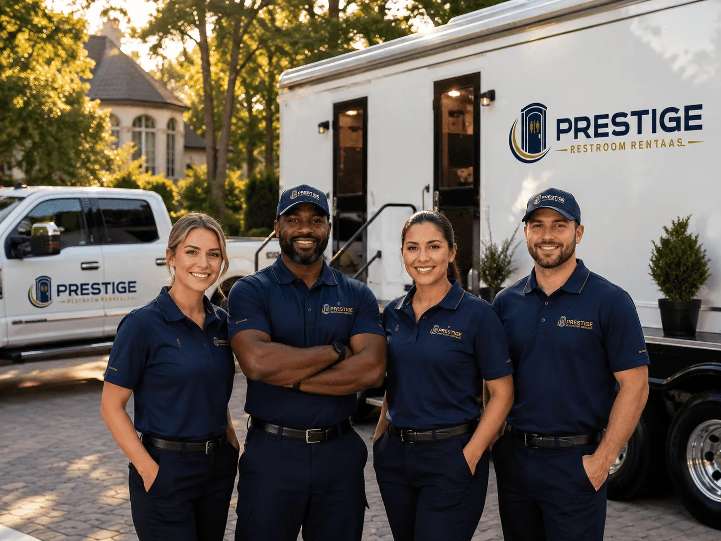 Trusted Luxury Portable Restrooms company in Mineral, CA